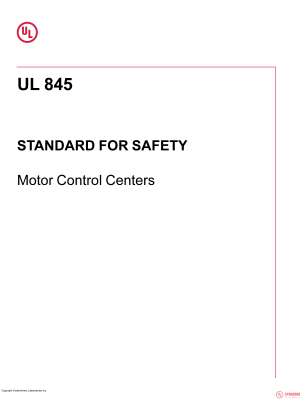 UL 845 PDF UL 845 PDF